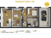Prodej rodinného domu, Chýšť, 65 m2