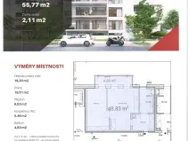 Prodej bytu 2+kk, Plzeň, Zahradní, 55 m2