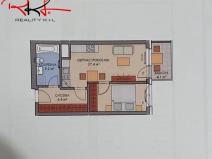 Prodej bytu 2+kk, Praha - Dolní Měcholupy, Honzíkova, 44 m2