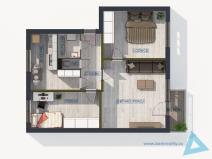 Prodej bytu 3+1, Nová Paka, Pražská, 61 m2