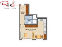 Prodej bytu 1+kk, Praha - Vysočany, Pod Harfou, 36 m2
