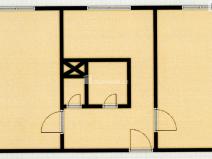 Pronájem bytu 2+1, Zlín, M. Knesla, 54 m2