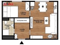 Pronájem bytu 2+kk, Vysoké Mýto, Talafusova, 36 m2
