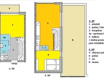 Prodej bytu 3+kk, Praha, Formanská, 61 m2