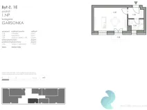 Prodej bytu 1+kk, České Budějovice - České Budějovice 5, 23 m2