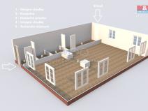 Pronájem kanceláře, Žamberk, Nádražní, 95 m2