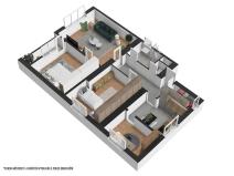 Prodej bytu 3+1, Horoměřice, K Bytovkám, 86 m2