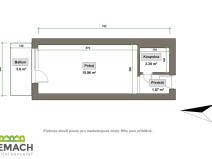 Prodej bytu 1+kk, Všemina, 25 m2