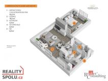 Prodej bytu 2+kk, Chrudim - Vestec, 67 m2
