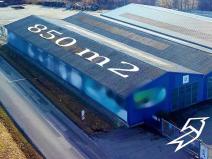 Pronájem skladu, Osov, 850 m2