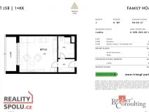 Prodej bytu 1+kk, Plzeň - Jižní Předměstí, Měděná, 53 m2