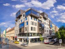 Pronájem kanceláře, Praha - Karlín, Sokolovská, 743 m2