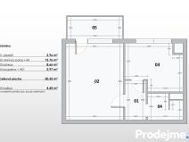Pronájem bytu 1+1, Brno, Černého, 30 m2