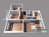 Prodej bytu 4+1, Vsetín, Bratří Hlaviců, 88 m2