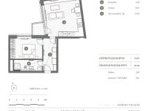 Pronájem bytu 2+kk, Praha - Vysočany, Kolbenova, 54 m2