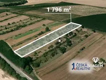 Prodej zahrady, Němčice nad Hanou, 1745 m2