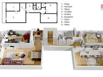 Prodej bytu 4+kk, Praha - Řepy, Vondroušova, 74 m2