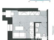 Prodej bytu 1+kk, Praha - Libeň, Hejtmánkova, 26 m2