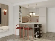 Prodej bytu 1+kk, Dubaj, Spojené arabské emiráty, 39 m2