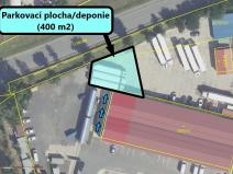 Pronájem komerčního pozemku, Praha - Horní Počernice, Bystrá, 400 m2