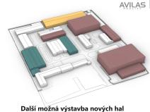 Pronájem výrobních prostor, Kojetín, náměstí Svobody, 1200 m2