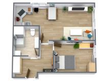 Prodej bytu 2+kk, Teplice, Novoveská, 54 m2