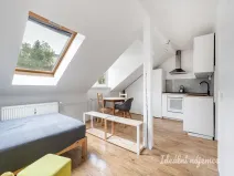 Pronájem bytu 1+kk, Praha - Smíchov, Holečkova, 35 m2
