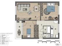 Pronájem bytu 3+1, Benešov, Dukelská, 75 m2