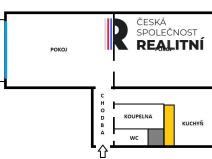 Prodej bytu 2+1, Šumperk, Jesenická, 56 m2