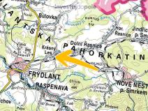 Prodej louky, Krásný Les, 1947 m2