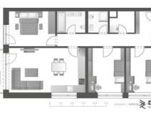 Prodej bytu 4+kk, Šlapanice, Těsnohlídkova, 97 m2