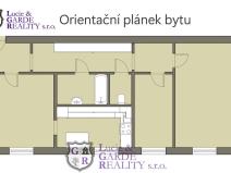 Prodej bytu 3+1, Veselí nad Lužnicí, Blatské sídliště, 69 m2