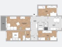 Prodej bytu 4+1, Praha - Modřany, Levského, 93 m2