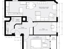 Prodej bytu 3+kk, Praha - Vysočany, Odlehlá, 64 m2