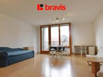 Pronájem bytu 1+kk, Brno, Mojmírovo náměstí, 42 m2