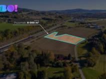 Prodej komerčního pozemku, Návsí, 8000 m2