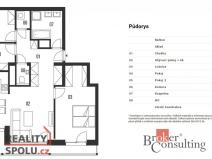 Prodej bytu 4+kk, Plzeň - Bolevec, Studentská, 122 m2