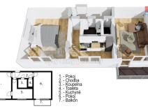 Prodej bytu 2+1, Náchod, Pražská, 53 m2