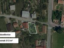 Prodej pozemku pro bydlení, Násedlovice, 513 m2