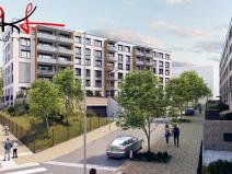 Prodej bytu 1+kk, Praha - Hlubočepy, náměstí Olgy Scheinpflugové, 39 m2