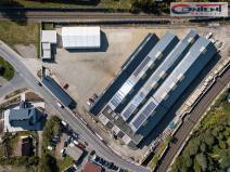 Pronájem skladu, Rokycany - Nové Město, Josefa Růžičky, 4150 m2