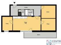 Pronájem bytu 4+kk, Liberec - Liberec VI-Rochlice, Rubínová, 90 m2