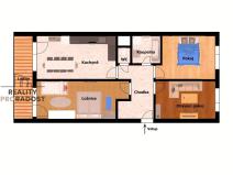 Prodej bytu 3+1, Praha - Kyje, Manželů Dostálových, 80 m2