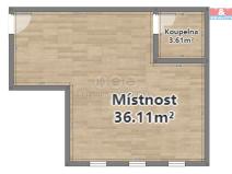 Pronájem kanceláře, Plzeň - Severní Předměstí, Karlovarská, 39 m2