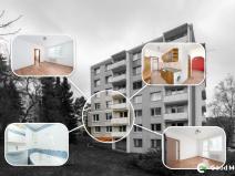 Prodej bytu 3+1, Zlín, Luční, 81 m2