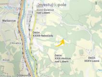 Prodej louky, Děčín - Děčín XXXIII-Nebočady, Pěší, 1219 m2