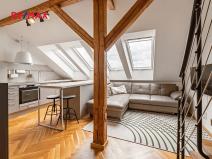 Pronájem bytu 1+kk, Praha - Malá Strana, Petřínská, 31 m2