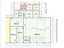 Pronájem skladu, Jihlava, U Rybníka, 321 m2