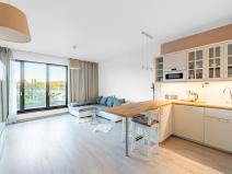 Pronájem bytu 2+kk, Praha - Holešovice, Sanderova, 58 m2