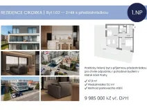 Prodej bytu 2+kk, Praha - Modřany, Na Cikorce, 47 m2